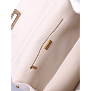 Borsa a mano da donna Made in Italy - Modello Lyria Pro - 100% pelle - 34.0 x 25.0 x 12.0 cm