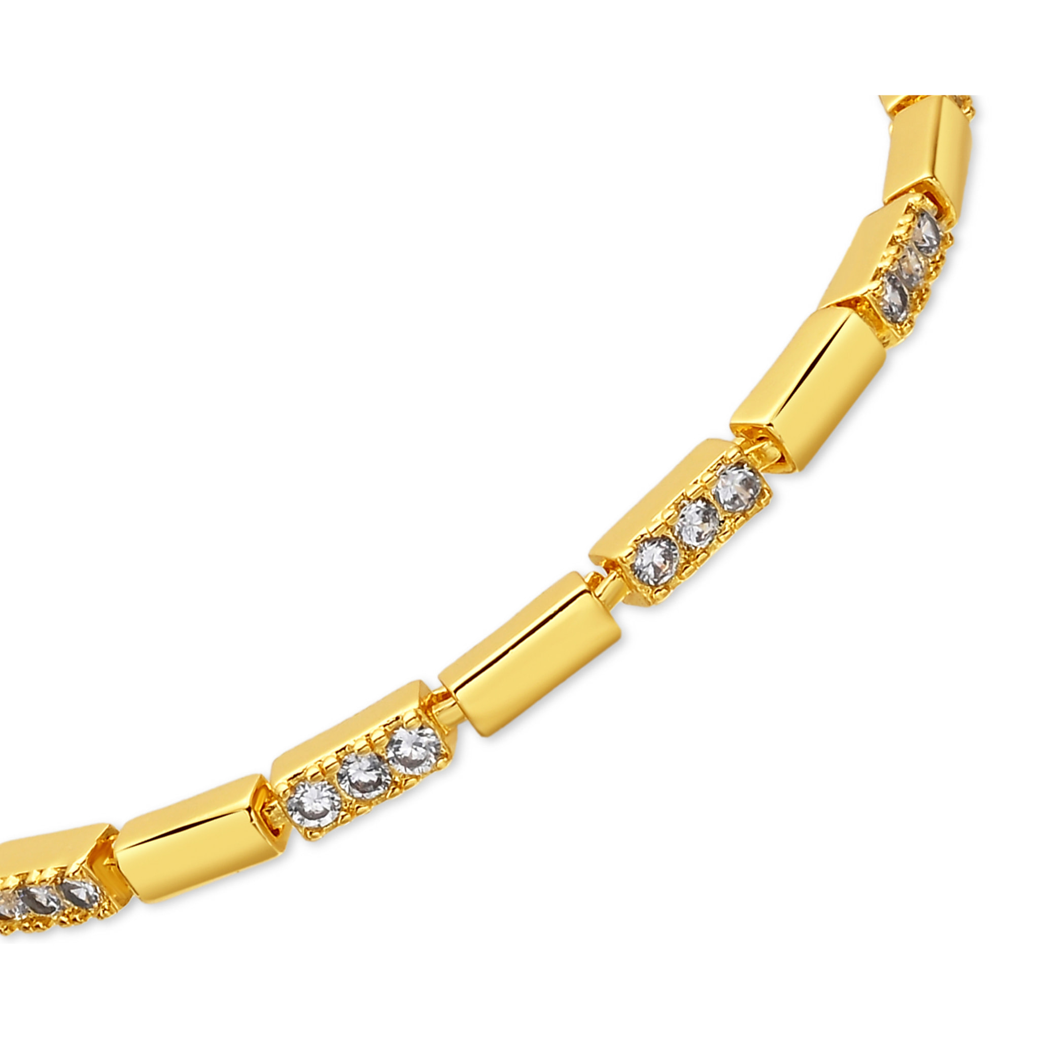 Pulsera Salbar acabado oro amarillo 18k