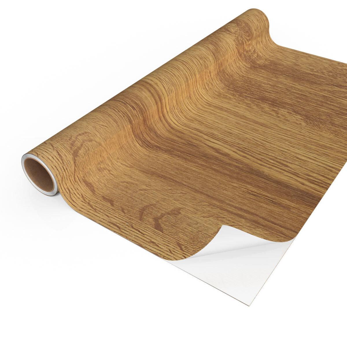 Rouleau revêtement adhésif vinyle au mètre - Sticker lavable Cuisine Meuble Armoire Porte - BOIS DE FORÊT NOIRE