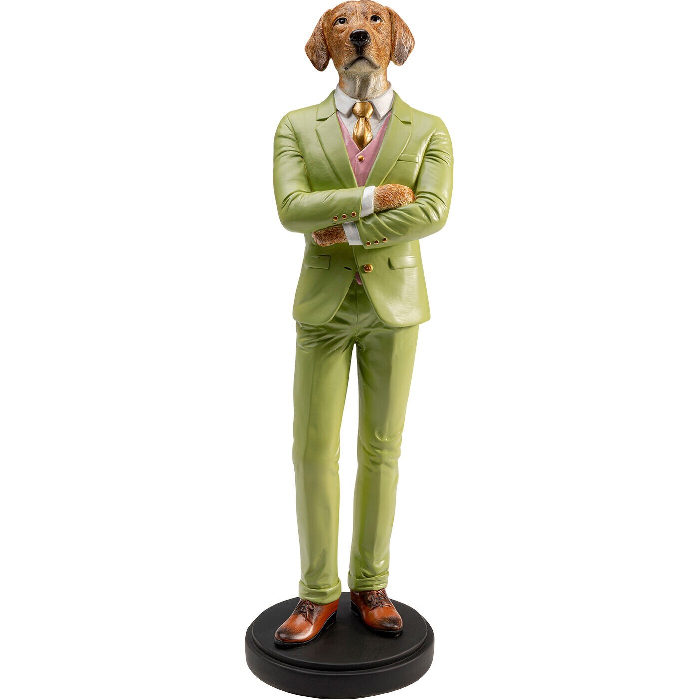 Déco chien gentleman 51cm Kare Design