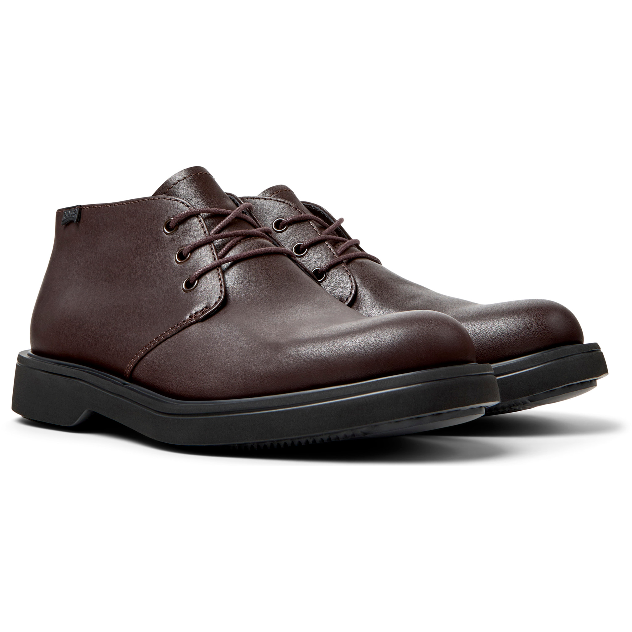 Botines - CAMPER Norman - Marron - Cuero liso
