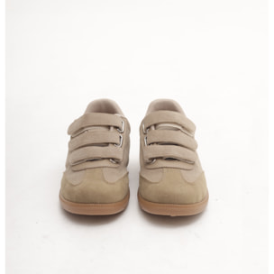 SNEAKERS FLAT STRAPPO TORTORA