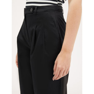 Motivi - Pantaloni cropped con pinces - Nero