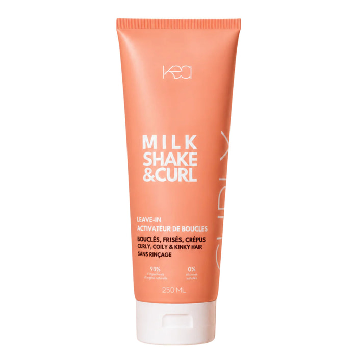 Milk Shake & Curl - Leave-In Activateur de Boucles sans Rinçage 250 ml