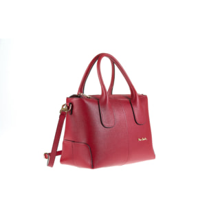 Borsa a mano da donna Made in Italy - Modello Silvana Elite - 100% pelle - 22.0 x 15.0 x 10.0 cm