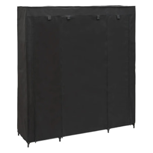 Penderie Dressy rectangulaire 155x165cm noir