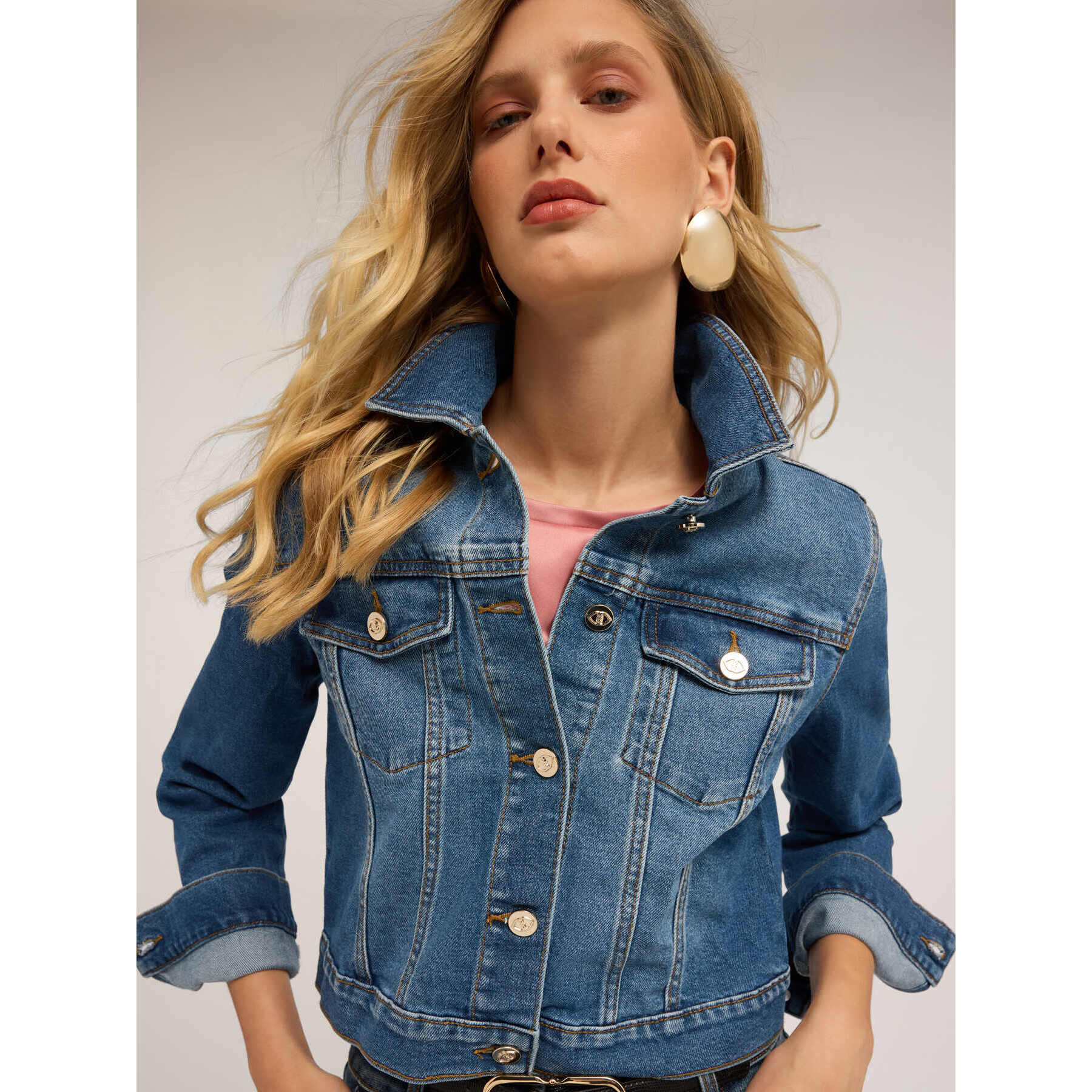 Motivi - Giubbotto in denim - Blu