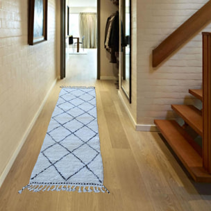 Authentique tapis berbère fait à la main en laine CAKE