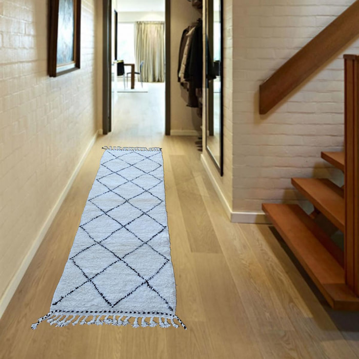 Authentique tapis berbère fait à la main en laine CAKE