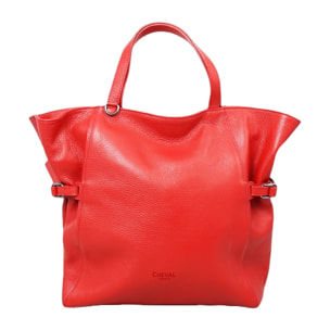 Bolso de hombro Cheval Firenze Electra Rojo