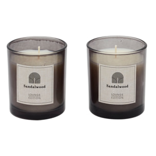 Bougie Parfumee X2 Coffret Lounge
