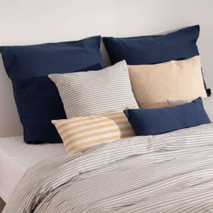 Housse de couette jacquard Jávea Moyen Bleu