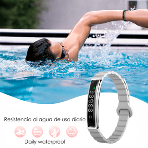 Smartband B3 con monitor inteligente de ritmo cardiaco, sueño y modos de deporte.