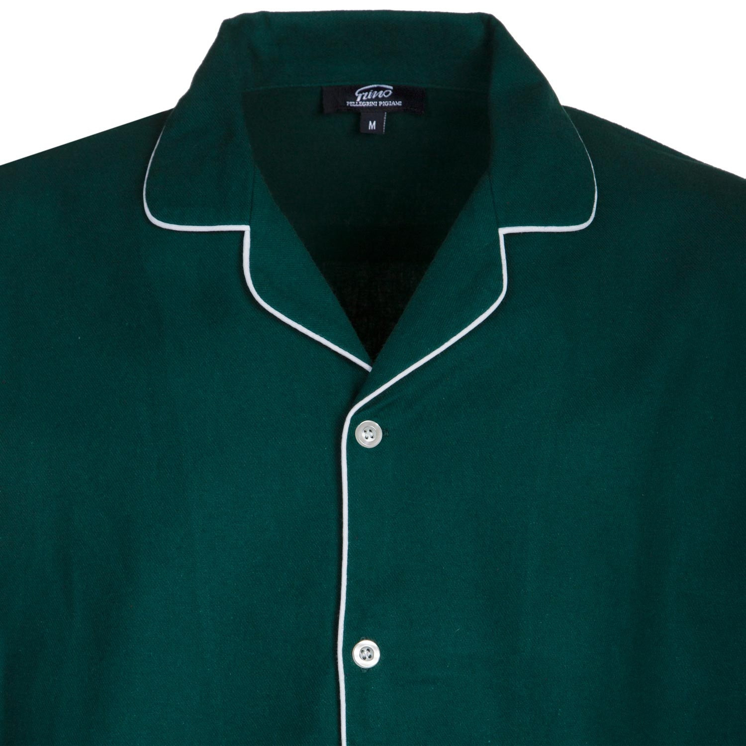 PIGIAMA UOMO in flanella verde
