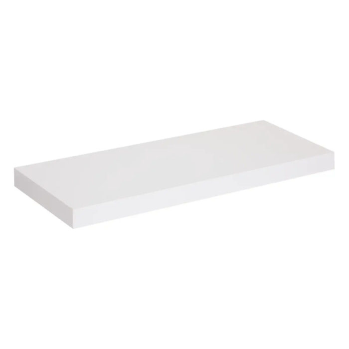 Étagère murale 60cm "Fixy" blanc
