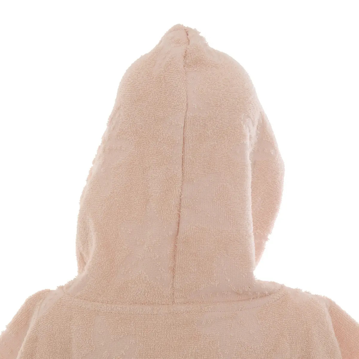 Set Cape et Gant de Bain Enfant Orta 70x55 cm Rose
