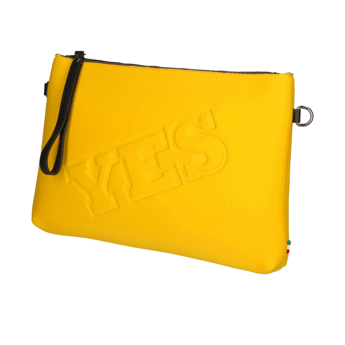 Borsa a spalla da donna - Modello Ottavia - Neoprene - 24.0 x 32.0 x 5.0 cm