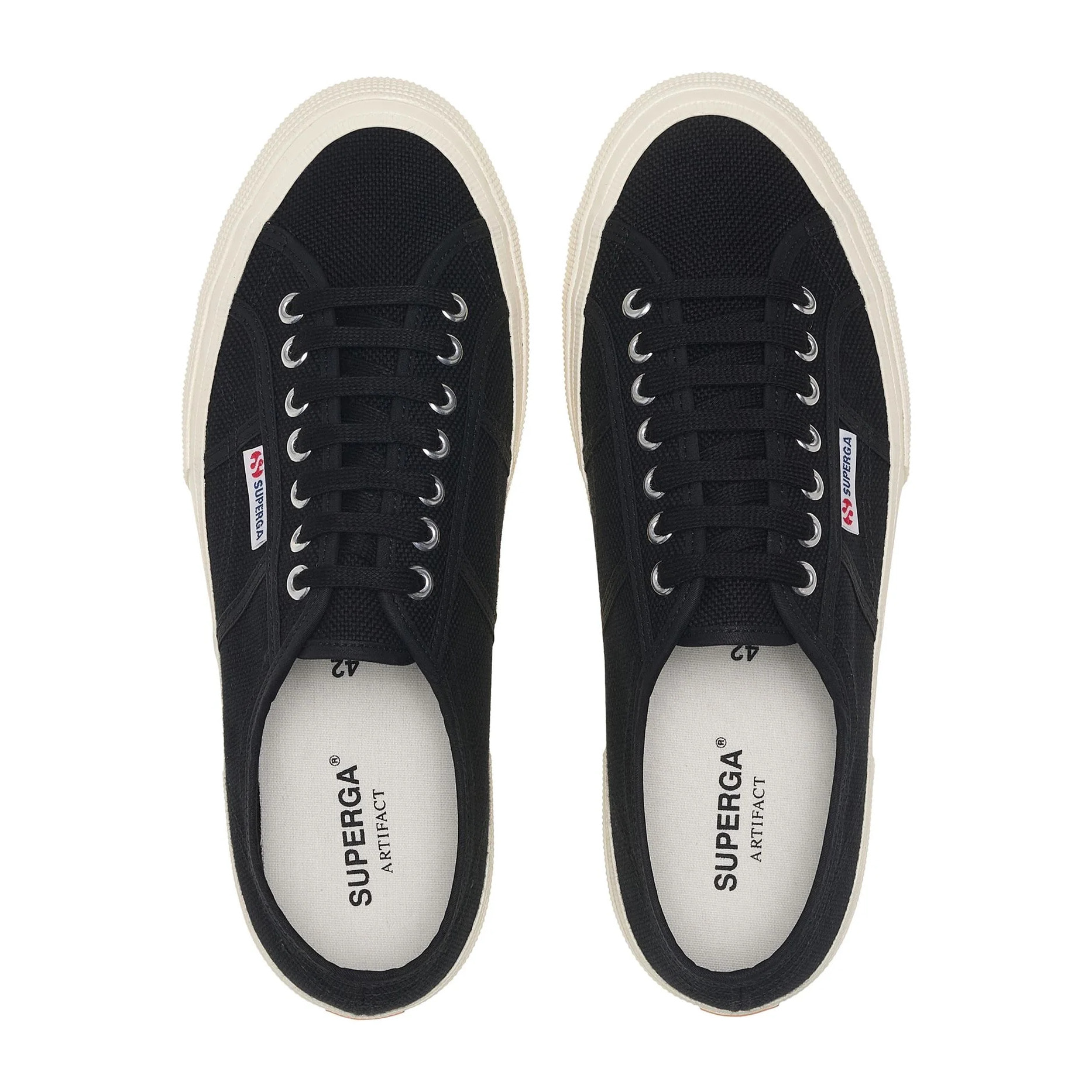Superga - Uomo Donna Nero - 2750 Og