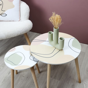 Table Gigogne Poesie Formelle X2