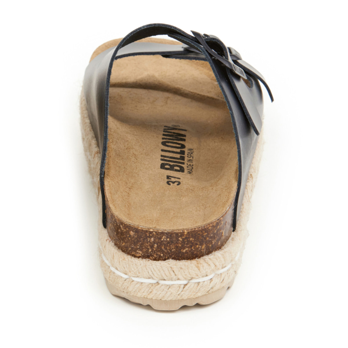 SANDALO CON ZEPPA BILLOWY NERO