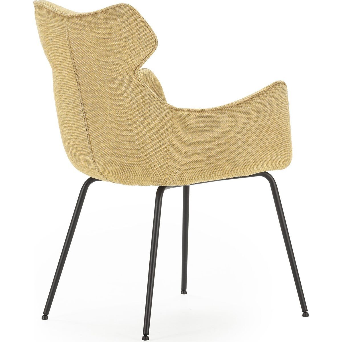 Lot de 2 fauteuils de table en tissu - ICONIC