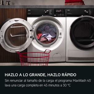 AEG Lavadora de libre instalación Serie 6000 ProSense® de 9.0 kg LFE6D94O4B