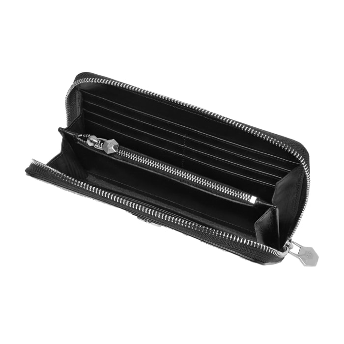 PHILIPP PLEIN Mid-Zip Wallet MONOGRAM
