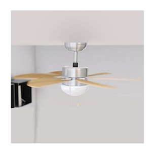 Cecotec Ventilateur de plafond avec lampe EnergySilence Aero 350 50 W, basse con