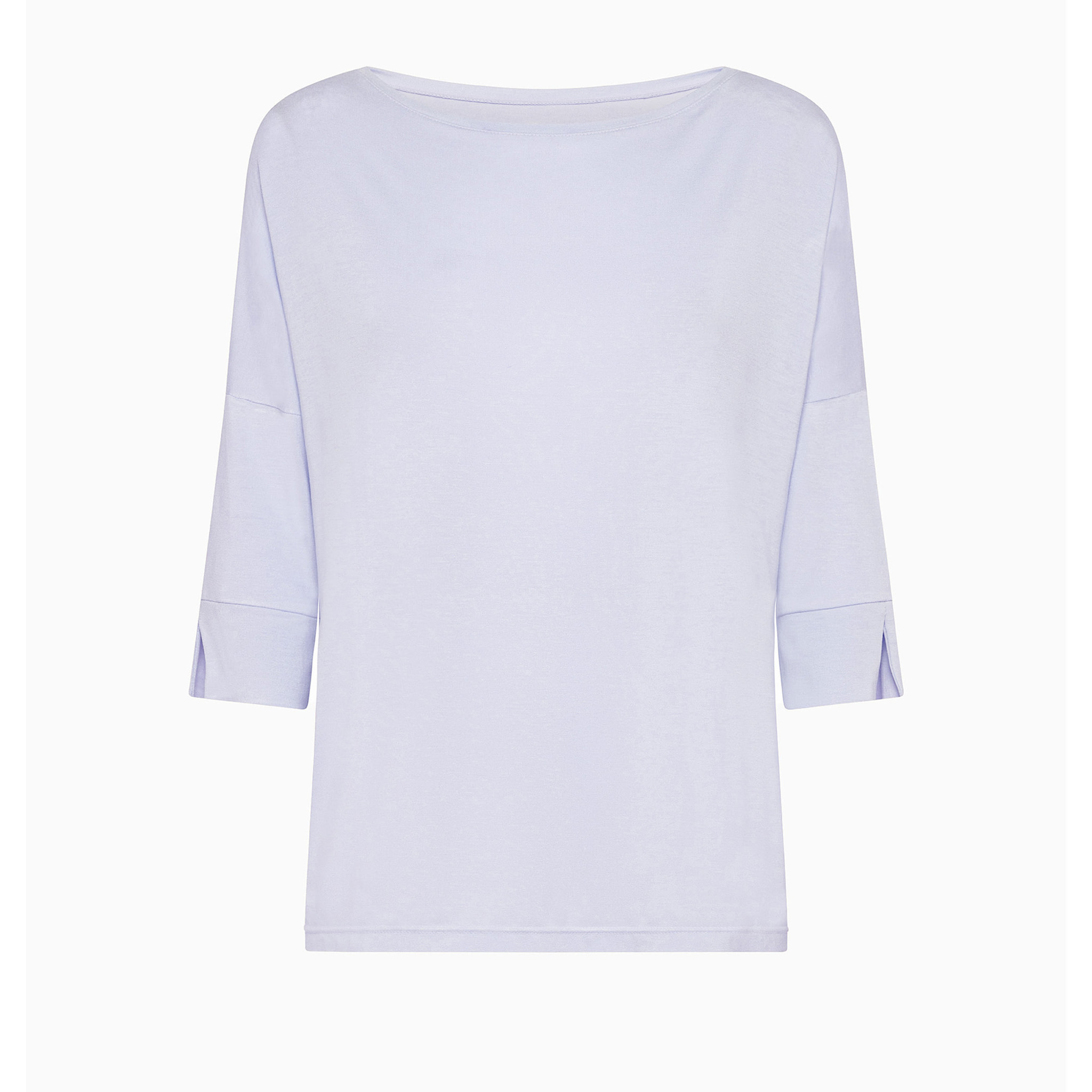 Maglia scollo barchetta in viscosa sostenibile vestibilità over