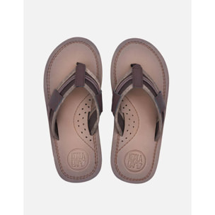 Chancla dedo Marrón - Papua