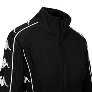 Kappa - Tute Sportive Donna Nero - 4Cento 400 222 Banda