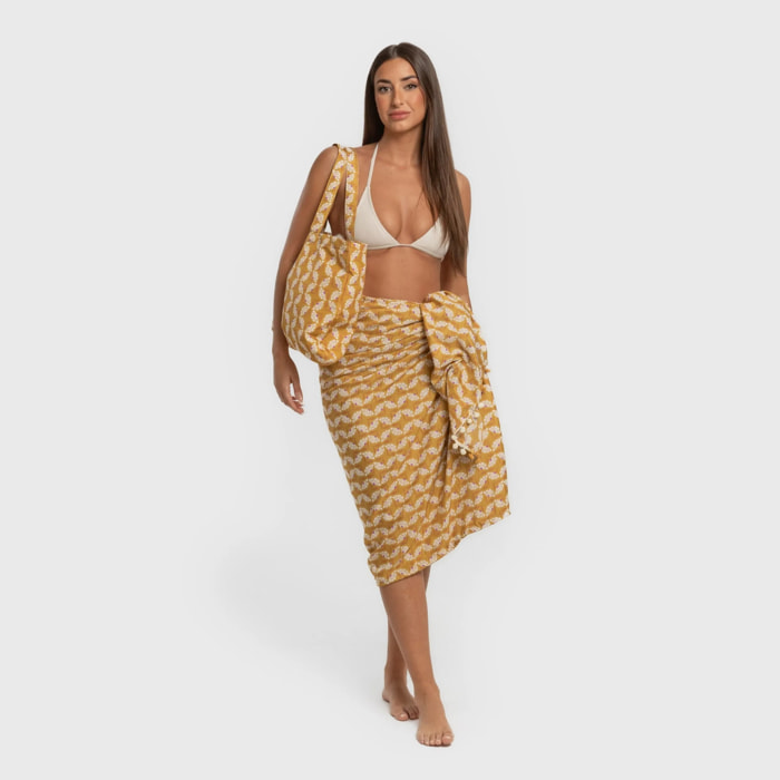 PACK TOALLA PAREO + BOLSO CALSITA