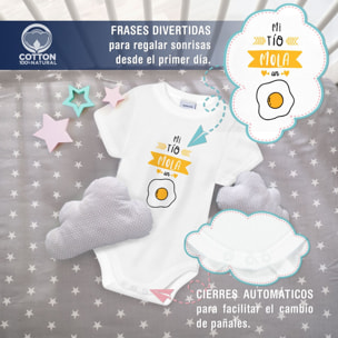 Body bebé personalizado frases algodón