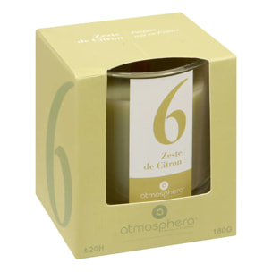 Bougie parfumée 180g Numia Zeste de Citron