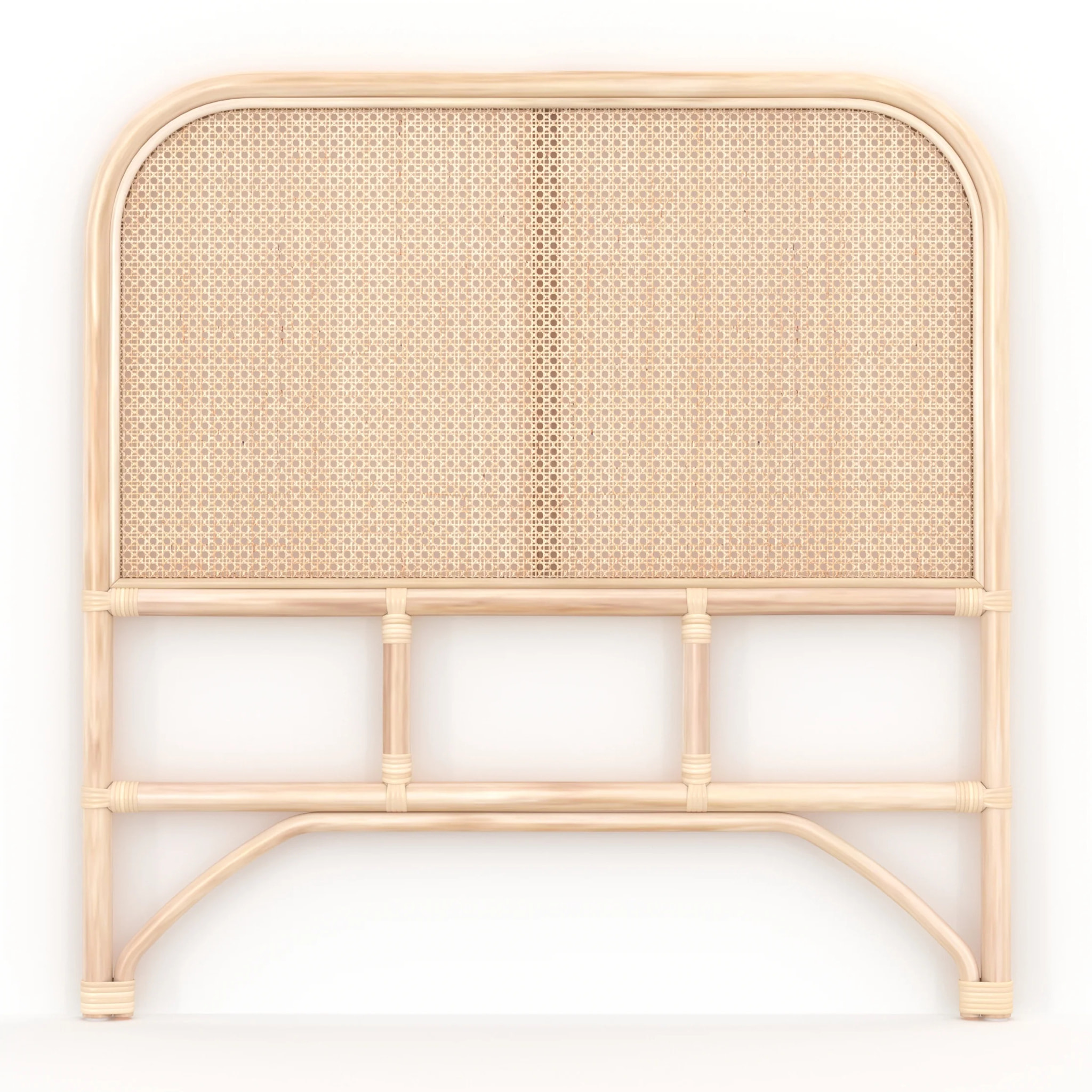 Tête de lit en rotin et cannage 90 cm - Naïra