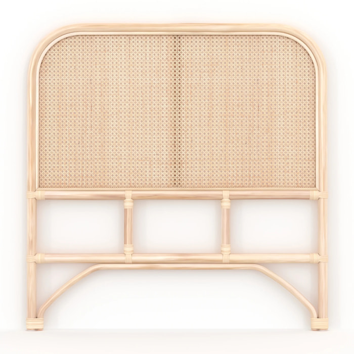 Tête de lit en rotin et cannage 90 cm - Naïra