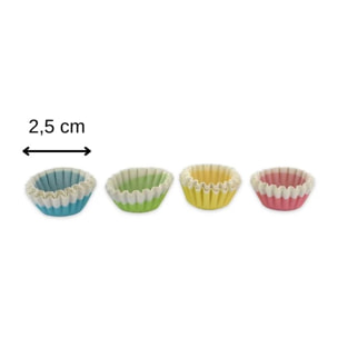 Lot de 100 barquettes alimentaires en papier 2,5 cm Zenker Smart pastry