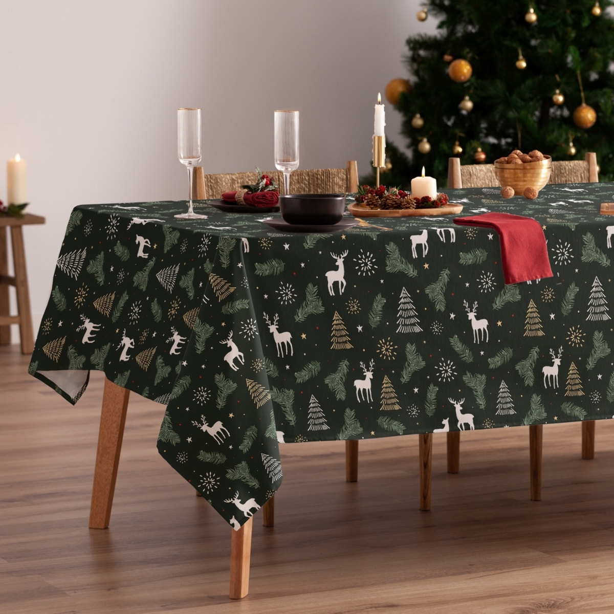 Mantel antimanchas SANTA FOREST