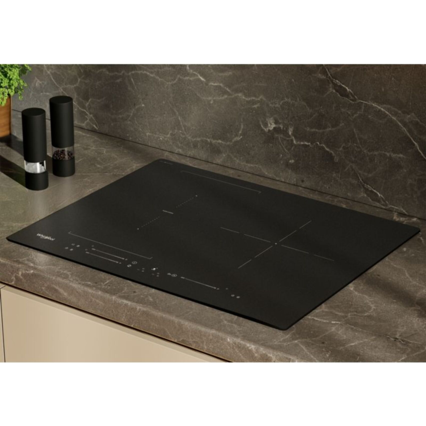 Plaque induction WHIRLPOOL WLS9560NEBM Matt Protect