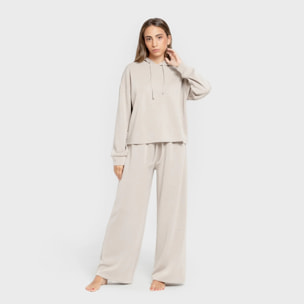 Pantalón largo estilo modal mujer
