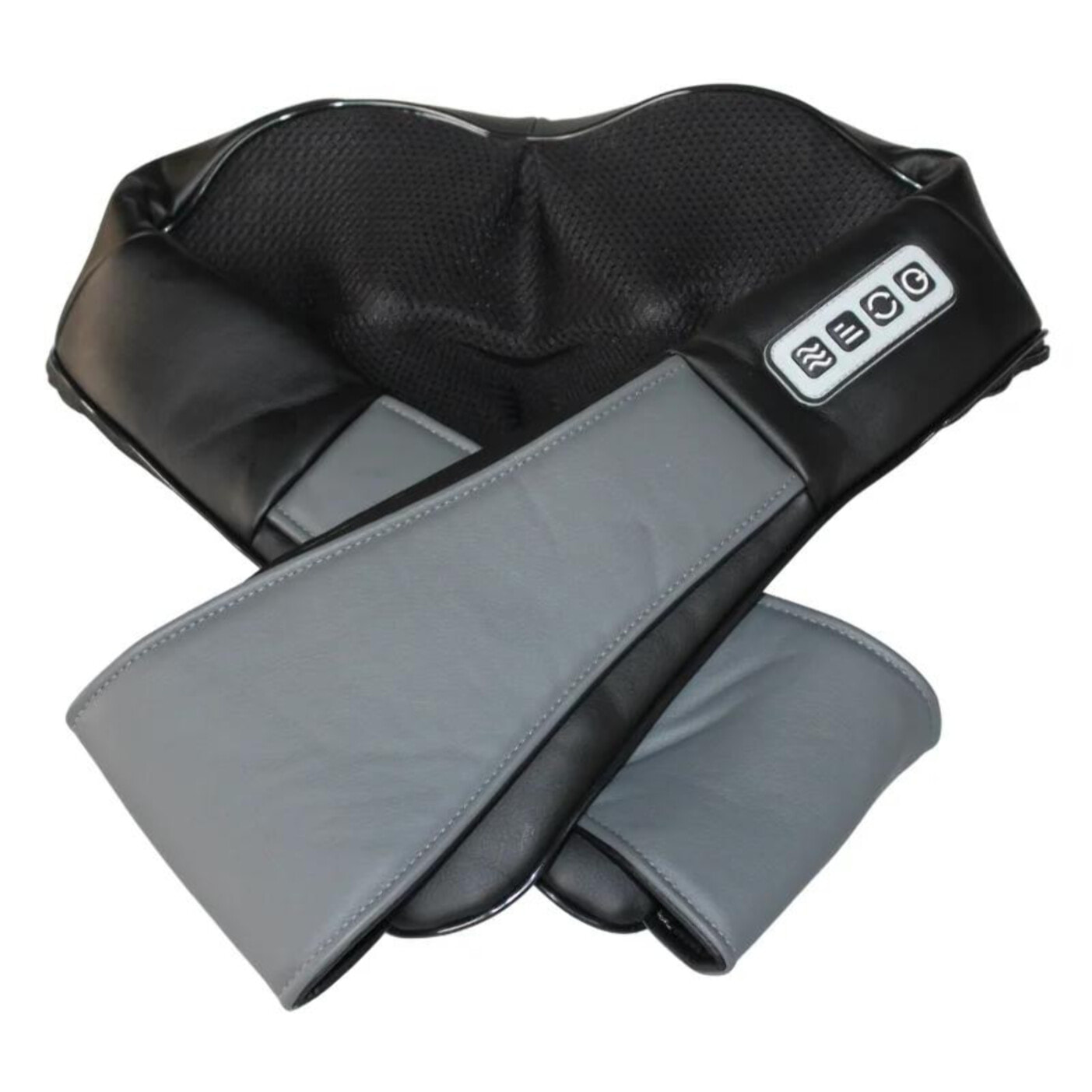 Appareil de massage pour la nuque et épaule Shiatsu Noir Herzberg HGMSG20-BLK