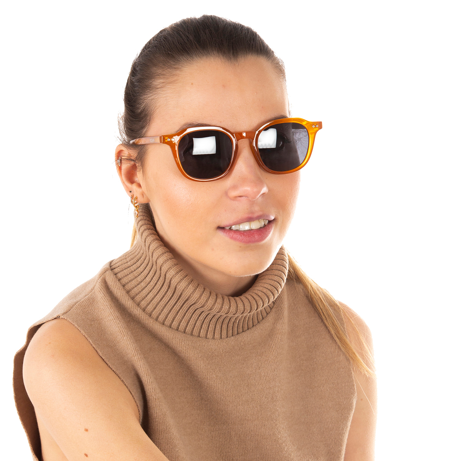 Gafas de sol OCEAN HILL - Miel brillante / Ahumada