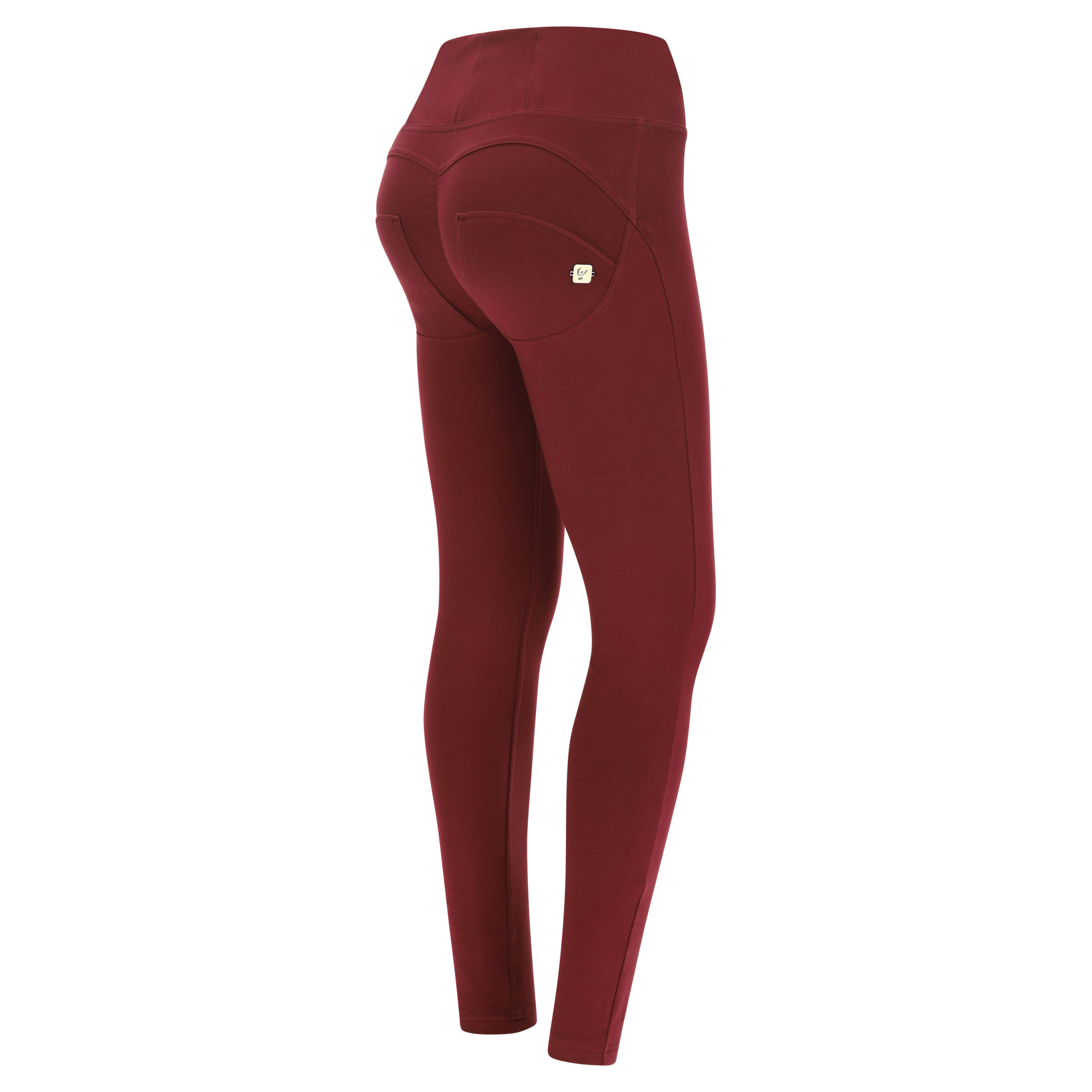 Pantaloni push up WR.UP® vita alta superskinny in cotone