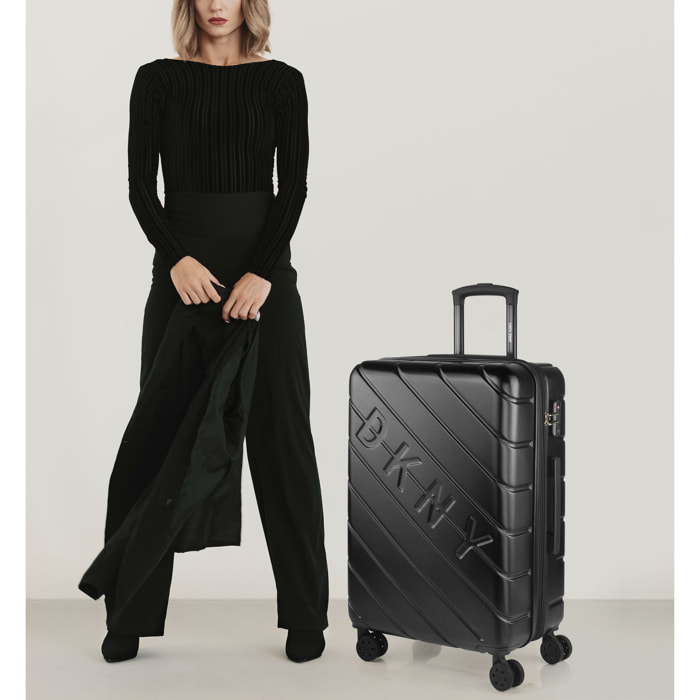 Maleta Abs Mediana Dkny Dkny-911 Side Tracked Negro