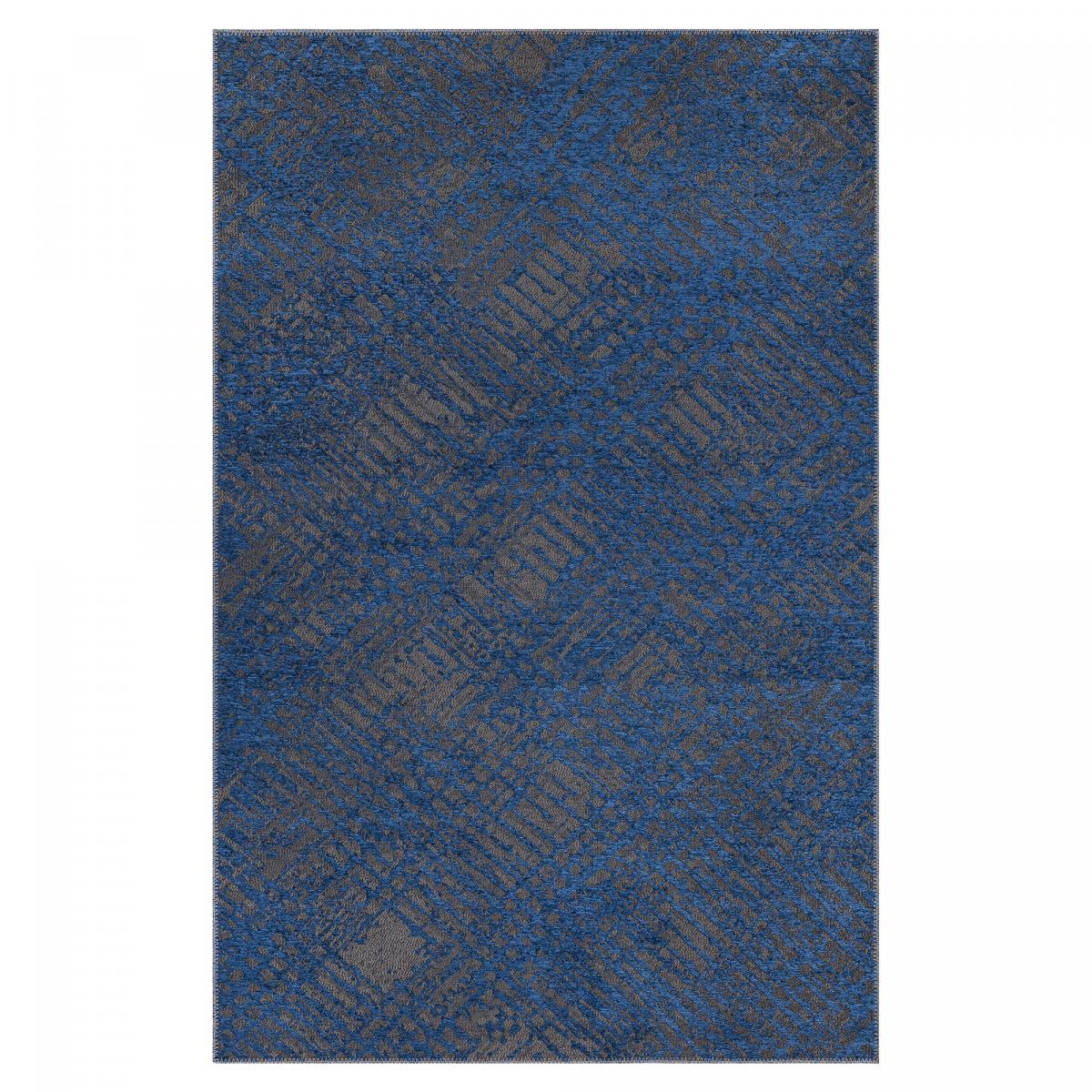 Tapis kilim Piro,aspect relief, motif abstrait déstructuré