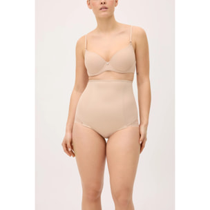 Slip vita alta adattabile Beige