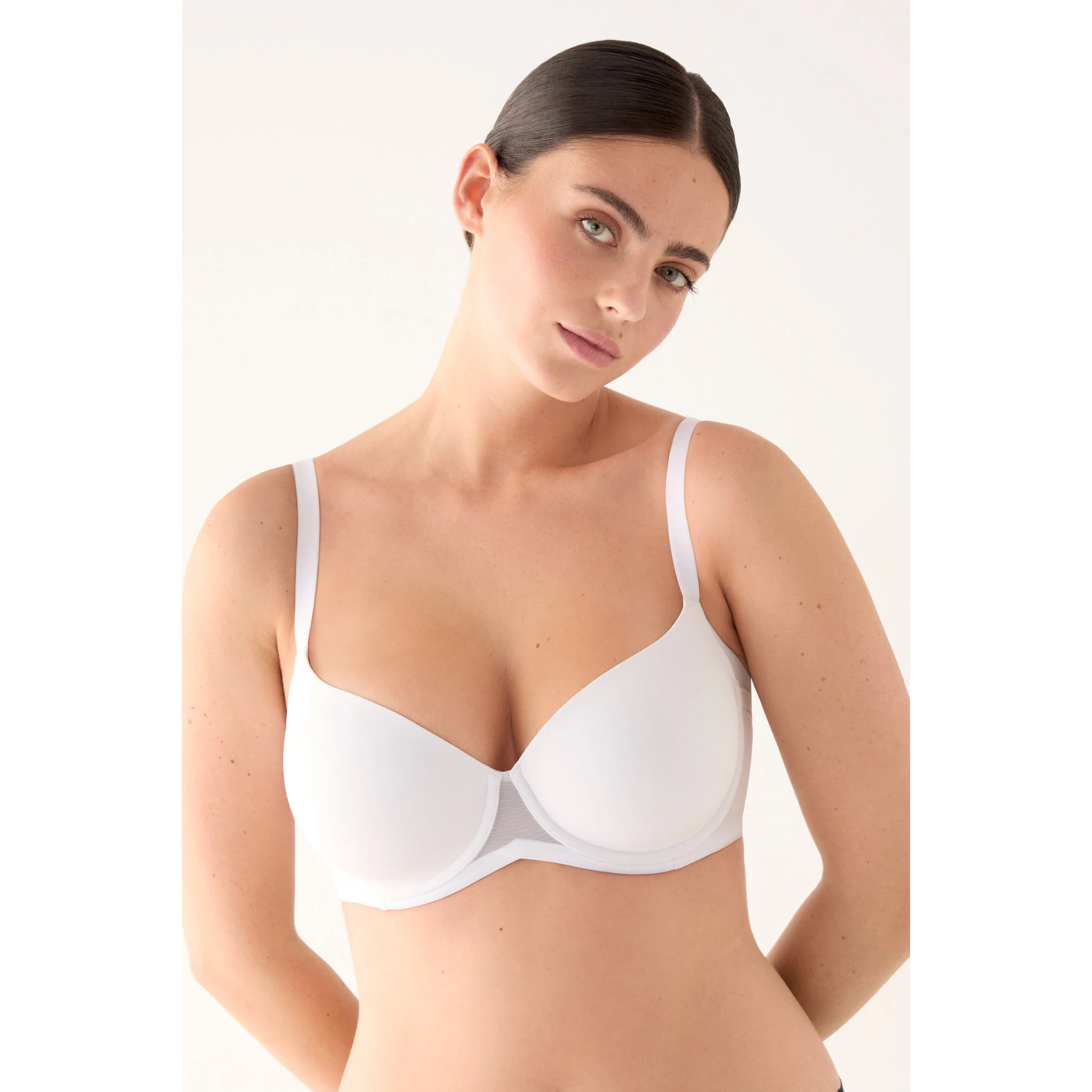 Reggiseno con ferretto con imbottitura Bianco