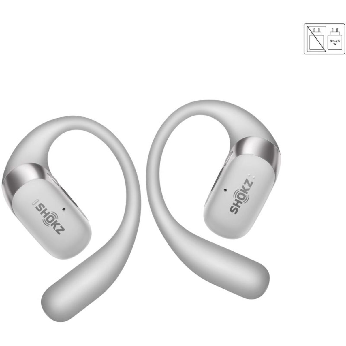 Ecouteurs sport SHOKZ OpenFit 2+ Gris