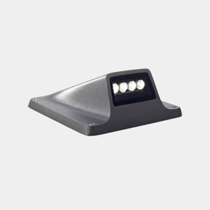 LEDS C4 Baliza IP66-IP67 Rexel 4 LEDS LED 6.1 Blanco cálido - 3000K ON-OFF Gris urbano 412lm