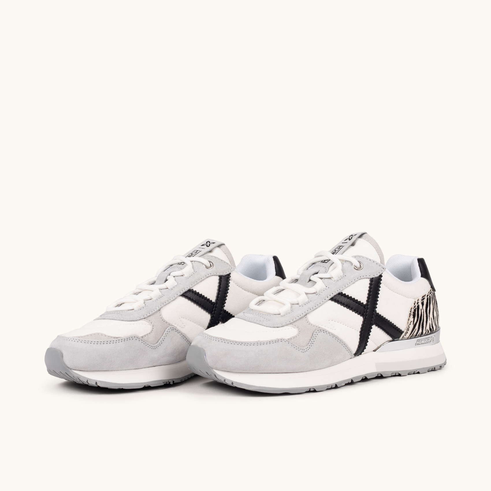 Zapatilla Sport Chic con Detalle Zebra MUNICH SUNSET 64